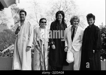 Duran Duran, gruppo musicale, Photo-Call, 13th maggio 1985. Foto Stock