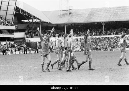 Liverpool 2-0 Southampton, fa Cup semi finale partita a White Hart Lane, sabato 5th aprile 1986. Kenny Dalglish Foto Stock