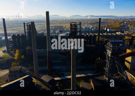 Stabilimento metallurgico di Ostrava Foto Stock