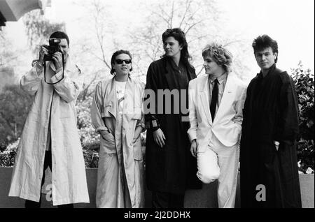 Duran Duran, gruppo musicale, Photo-Call, 13th maggio 1985. Foto Stock