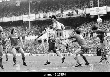 Liverpool 2-0 Southampton, fa Cup semi finale partita a White Hart Lane, sabato 5th aprile 1986. George Lawrence Foto Stock