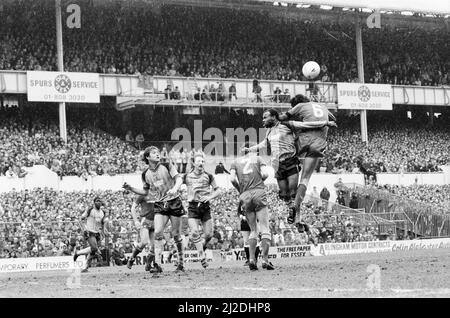 Liverpool 2-0 Southampton, fa Cup semi finale partita a White Hart Lane, sabato 5th aprile 1986. Danny Wallace Foto Stock