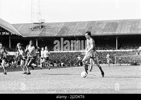 Liverpool 2-0 Southampton, fa Cup semi finale partita a White Hart Lane, sabato 5th aprile 1986. Jim Beglin Foto Stock