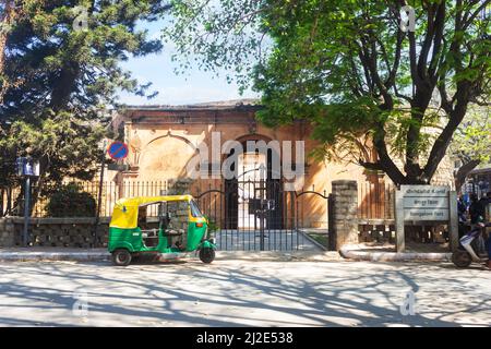 Ingresso principale del Forte di Bangalore, Karnataka, India Foto Stock