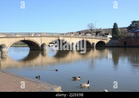 Bridge, Henley-on-Thames, Oxfordshire Foto Stock