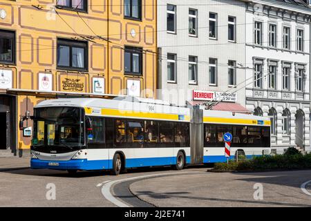 Filobus, i filobus a Solingen Foto Stock