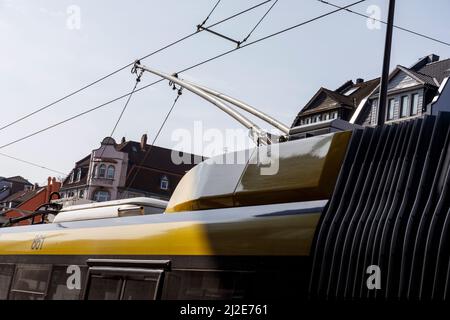 Filobus, i filobus a Solingen Foto Stock