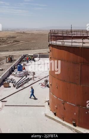 Operazioni di petrolio e gas, Iraq Foto Stock