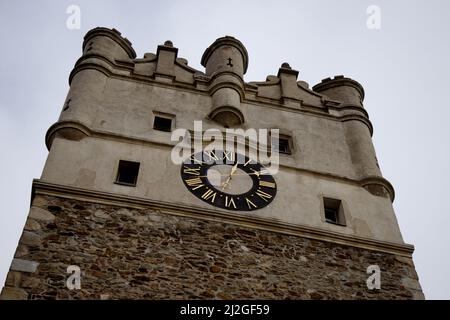 La porta della Madre Santa a Jihlava - monumento storico nel centro di Jihlava Foto Stock