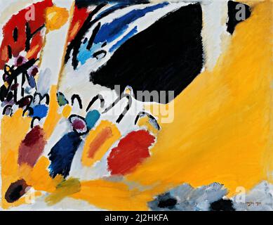 Dipinto di Wassily Kandinsky, 1910s. Impression III (concerto) (1911) Foto Stock