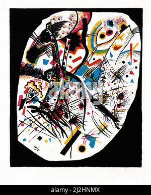 Dipinto di Wassily Kandinsky, 1920s. Kleine Welten III (1922). Foto Stock