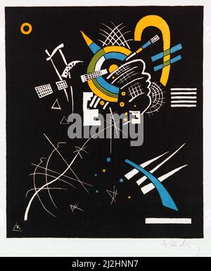 Dipinto di Wassily Kandinsky, 1920s. Kleine Welten VII (1922) Foto Stock