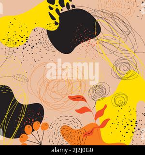 Modelli per i social media Illustrazione Vettoriale