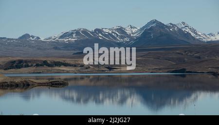 Lago di Thingvelir, islanda Foto Stock