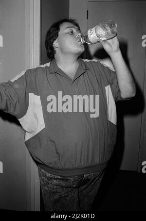 Shoot privato di Louie Anderson al concerto comico di Louie Anderson a Hollywood, 1983 Credit: Ron Wolfson / MediaPunch Foto Stock