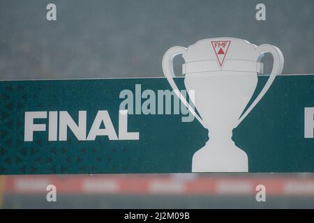 Belo Horizonte, Brasile. 02nd Apr 2022. MG - Belo Horizonte - 04/02/2022 - MINEIRO 2022 FINAL, ATLETICO-MG X CRUZEIRO Foto: Alessandra Torres/AGIF credito: AGIF/Alamy Live News Foto Stock