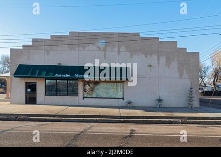 Granada, Colorado - il Museo di Amache, vicino al campo di internamento giapponese di Amache della seconda guerra mondiale nel Colorado sud-orientale. Il campo divenne parte della Nazione Foto Stock