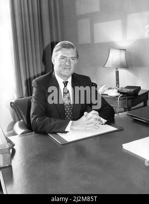 Deputato conservatore Cecil Parkinson ed ex Segretario di Stato per i Trasporti. 20th luglio 1989. Foto Stock