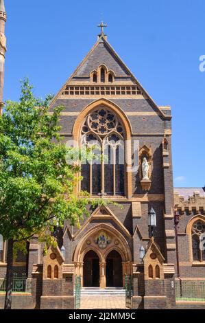 La Cattedrale cattolica di Santa Maria e Giuseppe, patrimonio dell'umanità dell'UNESCO - Armidale, NSW, Australia Foto Stock