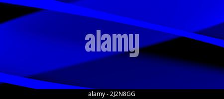 Sfondo astratto banner 8K blu, chiaro, scuro, nero, bianco, raggio grigio, laser, nebbia, strisce, griglia, quadrato, gradiente Foto Stock