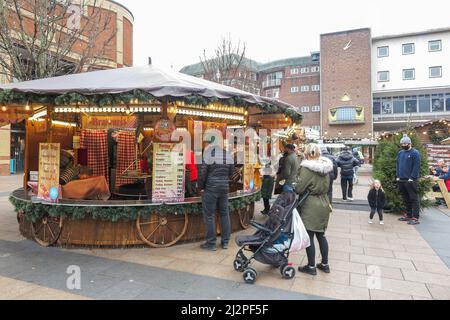 Broadgate, centro città di Coventry Foto Stock