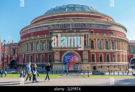 Royal Albert Hall, Kensington Gardens, Londra, Inghilterra, Regno Unito Foto Stock