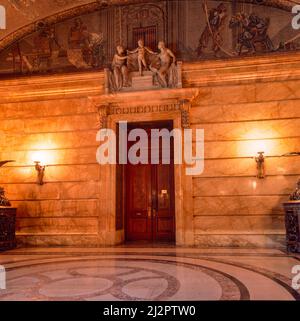 Interno del tribunale surrogato di Manhattan Foto Stock