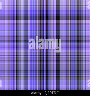 Colore tartan diagonale viola peri dell'anno texture motivo senza cuciture. Gingham tonale, grunge controllare texture sfondo trendy. Lavaggio bianco e blu tenue Foto Stock