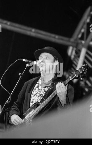 Artisti che si esibiscono al festival WOMAD di Rivermead a Reading, Berkshire, 18th luglio 1992. Foto Stock