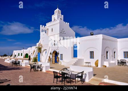 Tunisia, regione meridionale, Governatorato di Medenine, isola di Djerba, Museo Guellala Foto Stock