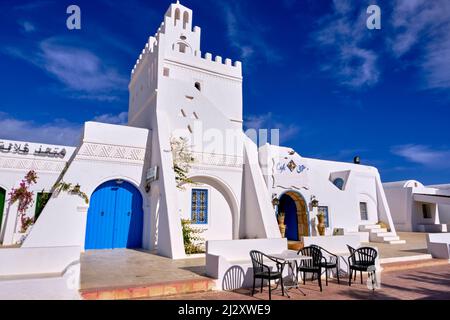 Tunisia, regione meridionale, Governatorato di Medenine, isola di Djerba, Museo Guellala Foto Stock