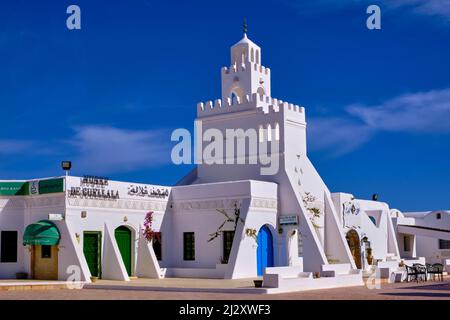 Tunisia, regione meridionale, Governatorato di Medenine, isola di Djerba, Museo Guellala Foto Stock