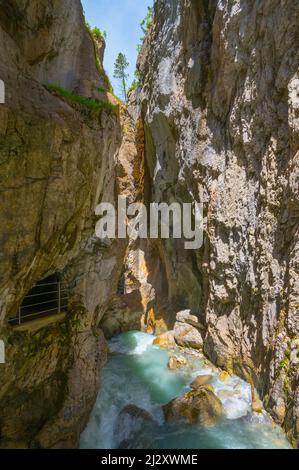 Gola di Rosenlaui, patrimonio mondiale dell'UNESCO, Oberland Bernese, Canton Berna, Svizzera Foto Stock