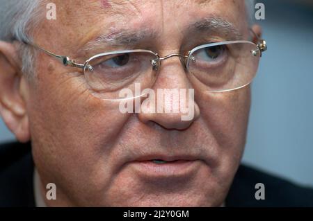 Mihail Gorbaciov, uomo politico russo. Foto Stock