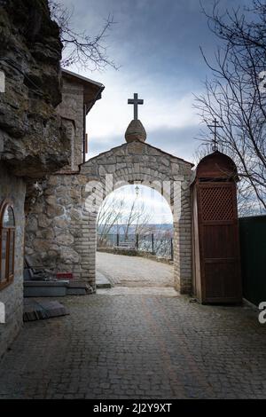 Monastero di Halytsky vicino alla Chernivtsy in Ucraina Foto Stock