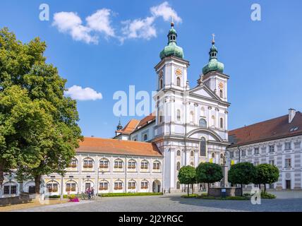 Waldsassen; Monastero di Waldsassen, Basilica dell'Abbazia Foto Stock