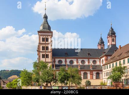 Amorbach, monastero benedettino Foto Stock