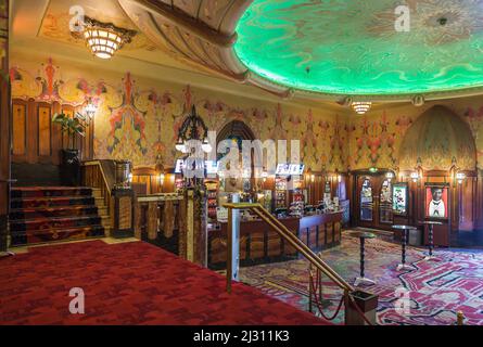 Amsterdam, Teatro Pathé Tuschinski, foyer Foto Stock