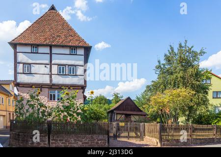 Amorbach, casa dei Templari Foto Stock