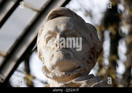 Richard Wagner-Denkmal, Berlino (nur fuer redaktionelle Verwendung. Keine Werbung. Referenzdatenbank: http://www.360-berlin.de. © Jens Knappe. Bildque Foto Stock