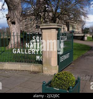 Ingresso alla Scottish National Gallery of Modern Art Two, Edimburgo, Scozia, Regno Unito Foto Stock