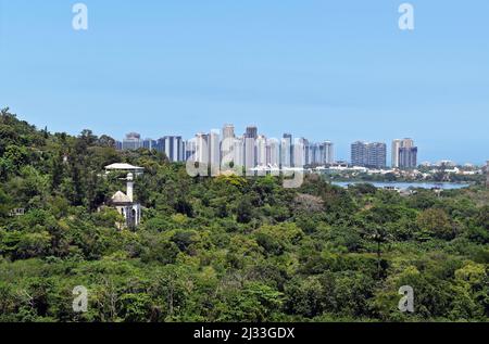 Skyline di barra da Tijuca, Rio Foto Stock