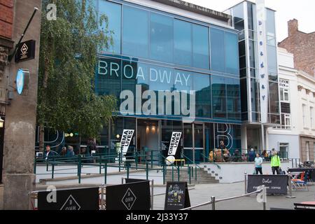 Broadway Cinema, un cinema indipendente a Nottingham nel Regno Unito Foto Stock