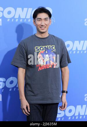 Los Angeles, California. 5th Apr, 2022. Agli arrivi per SONIC THE HEDGEHOG 2 Premiere, Regency Village Theatre, Los Angeles, CA 5 aprile 2022. Credit: Elizabeth Goodenough/Everett Collection/Alamy Live News Foto Stock