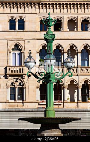 Ballarat Australia / la bellissima Burke & Wills Memorial Fountain. Foto Stock