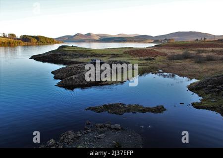 Loch Doon - Scozia Foto Stock