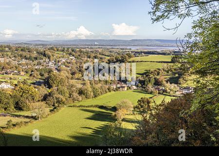 La città di Blakeney e il villaggio di Etloe nella Foresta di Dean, Gloucestershire, Inghilterra Regno Unito Foto Stock