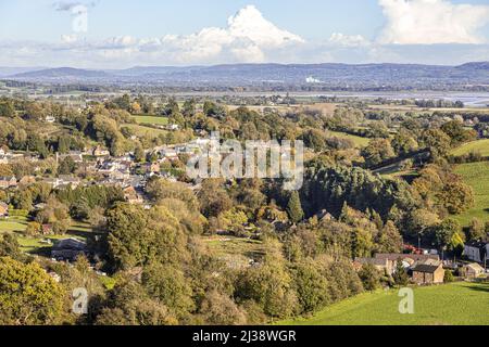 La città di Blakeney e il villaggio di Etloe nella Foresta di Dean, Gloucestershire, Inghilterra Regno Unito Foto Stock