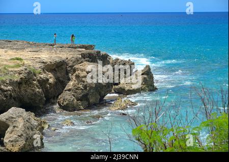 Impressioni panoramiche dal famoso Honolulu, Oahu HI Foto Stock