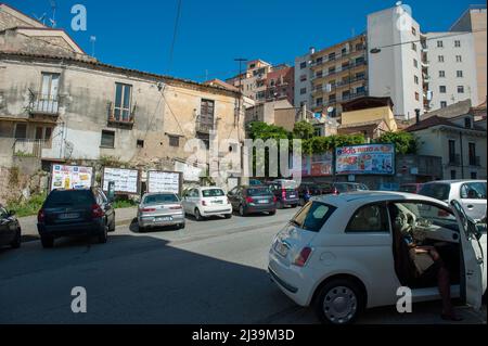 Catanzaro, Italia 09/05/2016: Street scene. ©Andrea Sabbadini Foto Stock